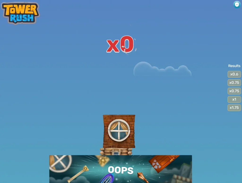 Tower Rush – Verlorene Runde