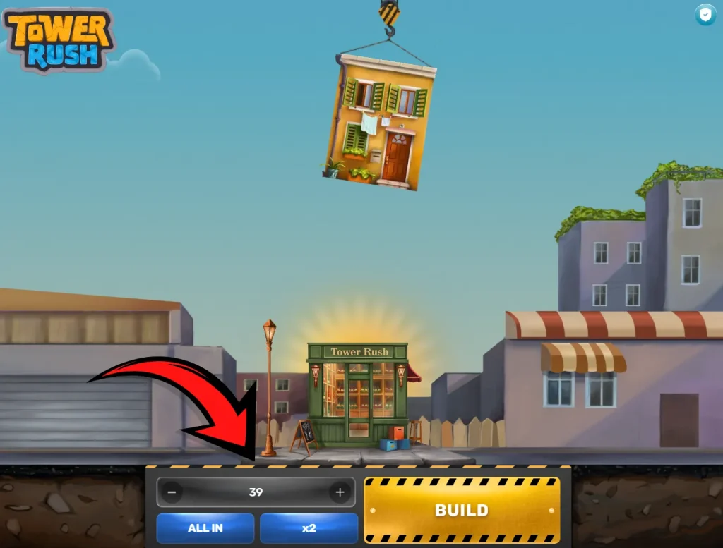 Tower Rush – Einsatz vor der Runde