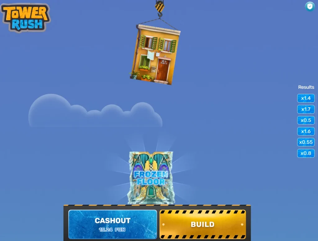 Tower Rush Frozen Floor Bonus